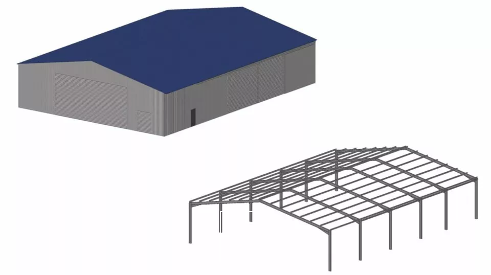 BATIMENT NEUF ENTREPOT STOCKAGE A LOUER 500 M2