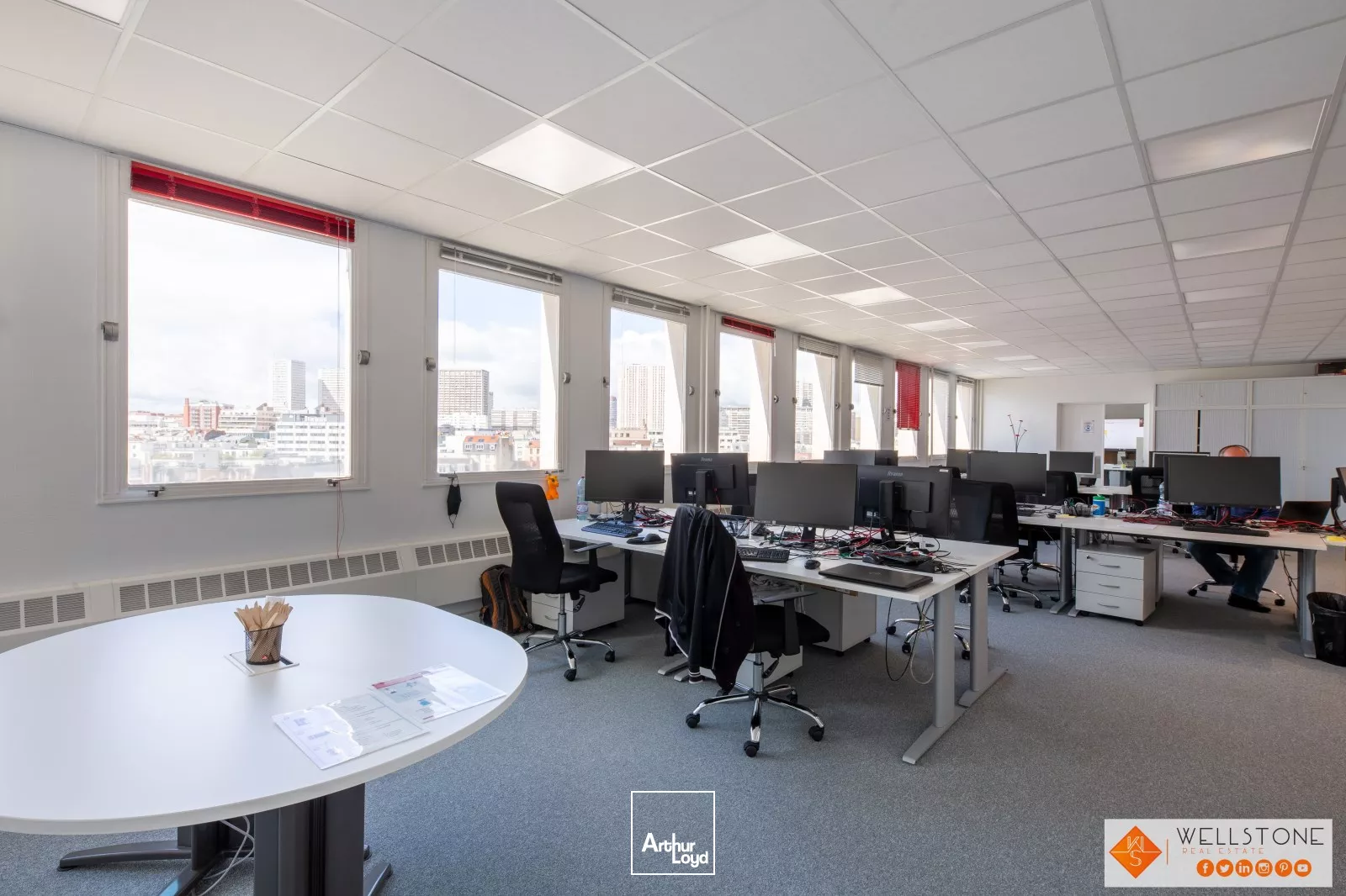 Bureaux à louer - Paris 13