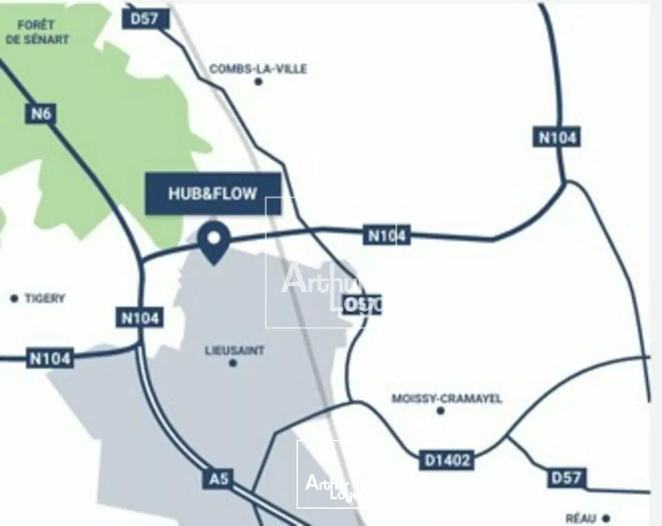 LIEUSAINT ENTREPOT LOGISTIQUE A LOUER