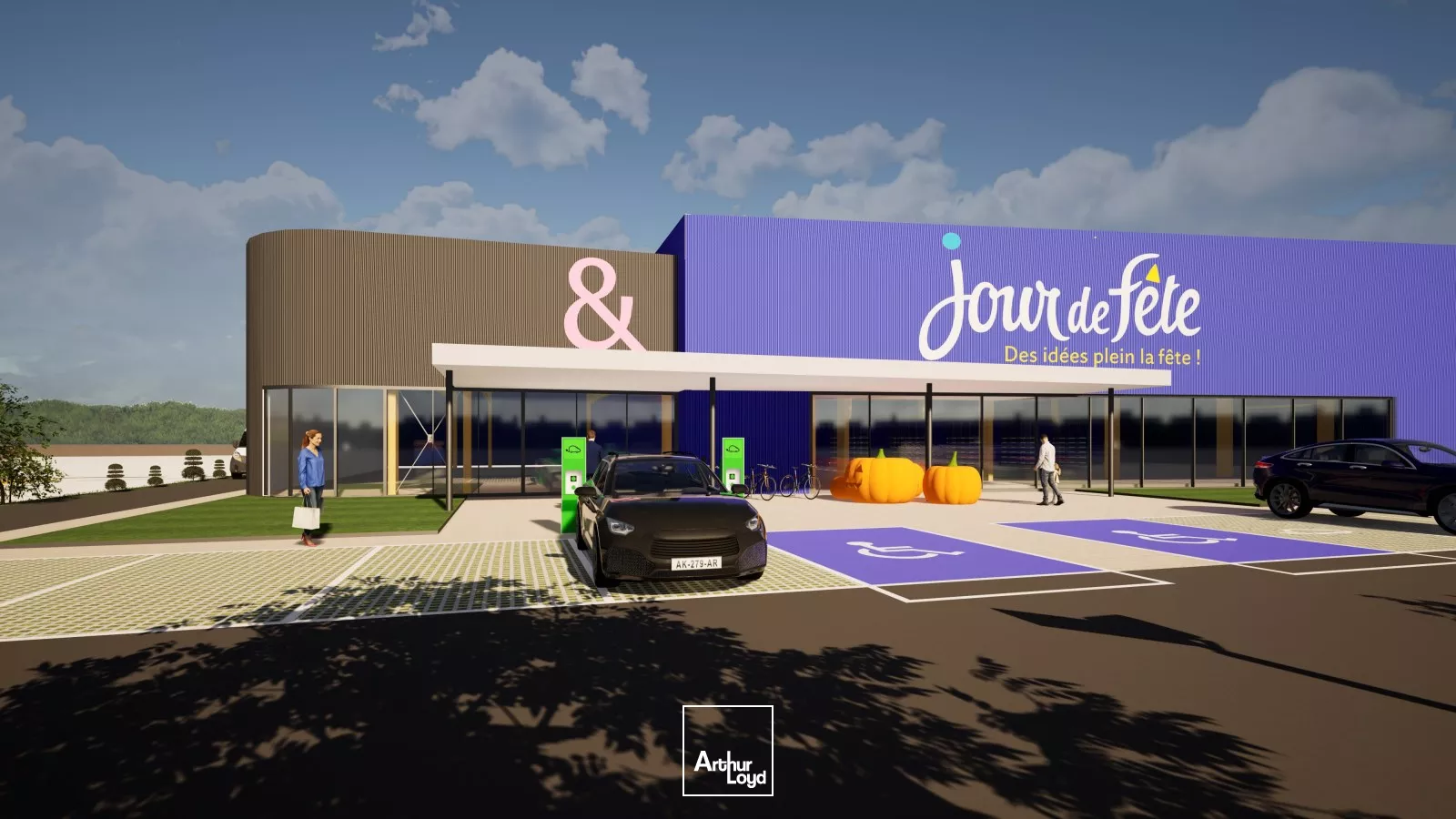 A LOUER - LOCAL COMMERCIAL - 340 M2 - SAINT-QUENTIN-FAYET