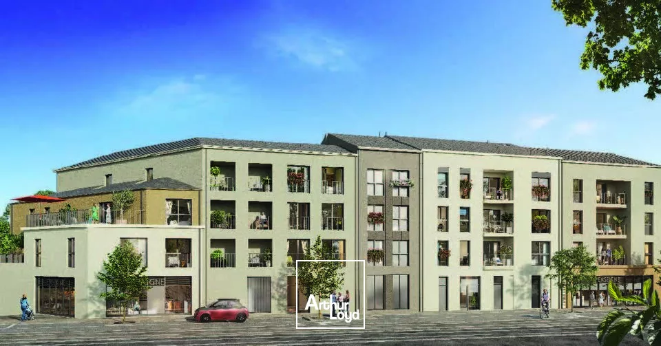TOURS NORD COMMERCE A VENDRE 128 M² PROGRAMME NEUF PROXIMITE TRAMWAY