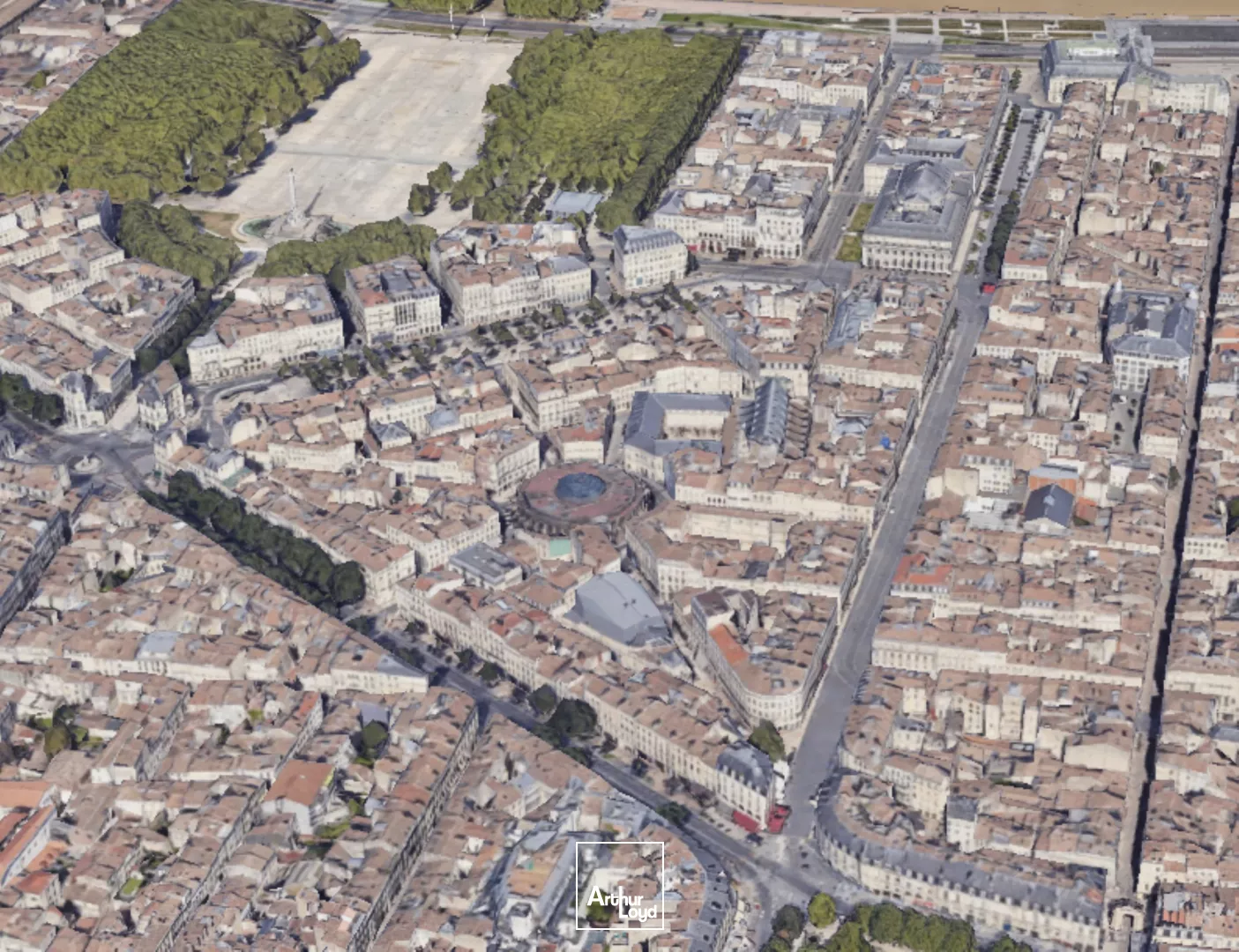 À louer local commercial dans le triangle d'or de Bordeaux. 