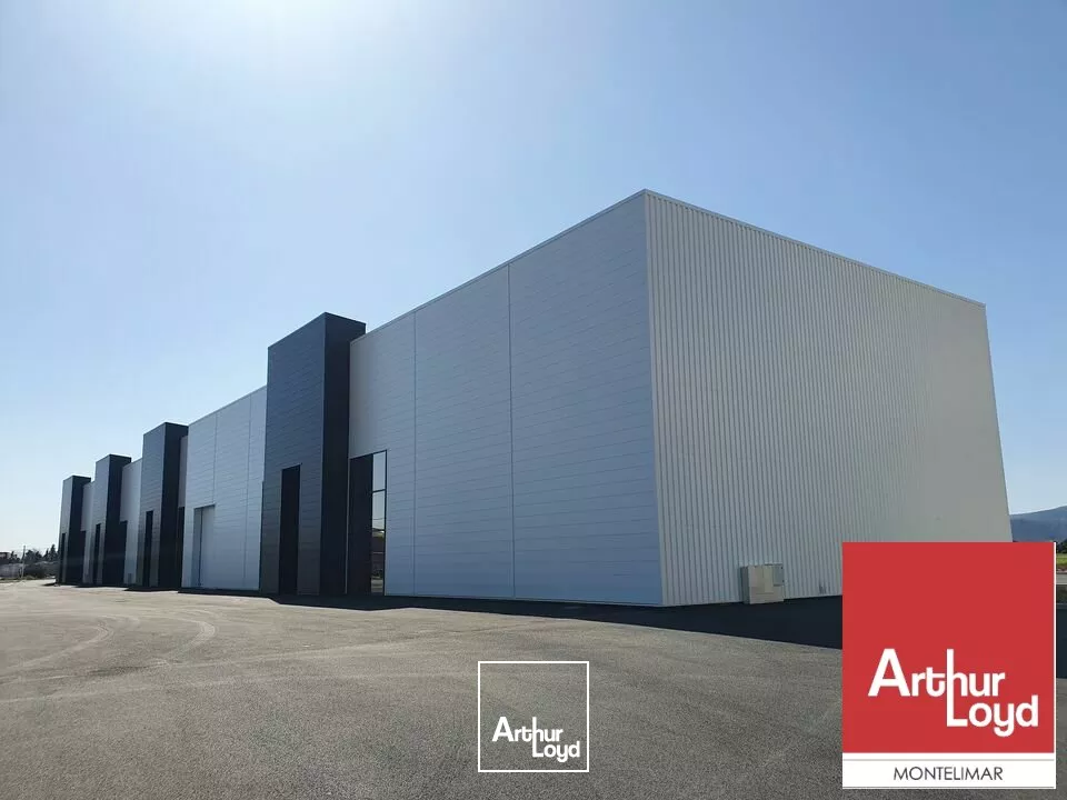 A VENDRE - MONTÉLIMAR NORD - EN BORDURE DE LA PISTE DE L'AÉRODROME - LOCAL D'ACTIVITÉ DE 381 M2