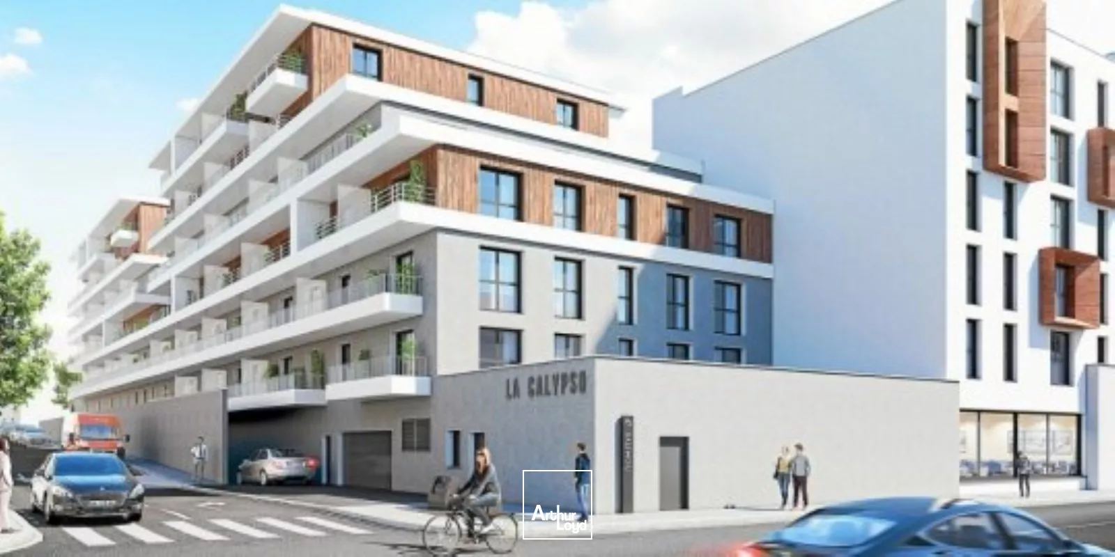 Local commercial à vendre à Brest quartier Harteloire hyper visibilité commerciale