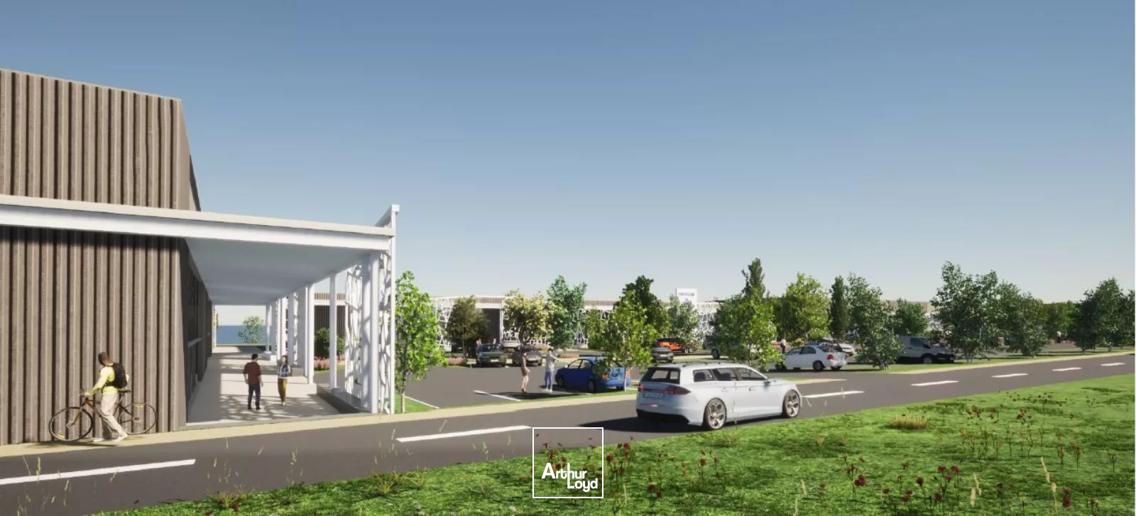 CELLULES COMMERCIALES A VENDRE A LOUER A PARTIR DE 549 M² ZONE DU LECK LANDERNEAU