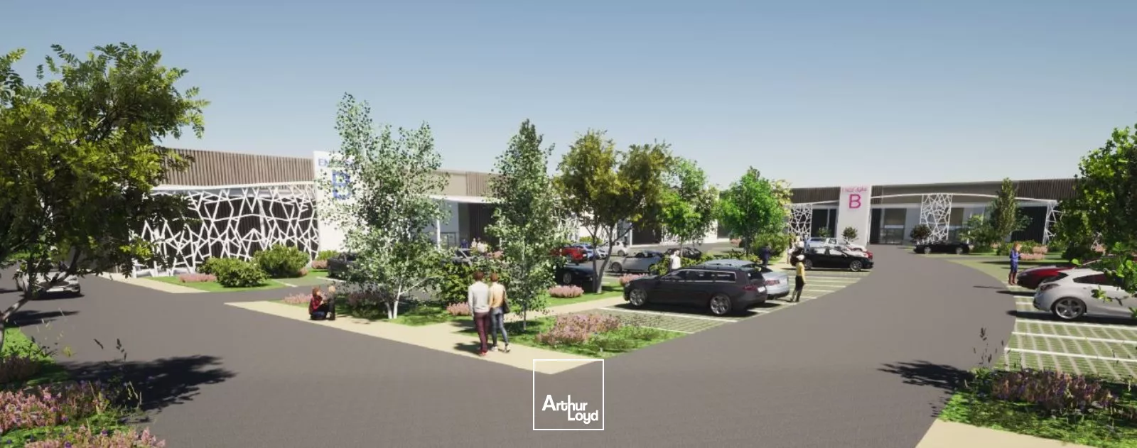 CELLULES COMMERCIALES A VENDRE A LOUER A PARTIR DE 549 M² ZONE DU LECK LANDERNEAU