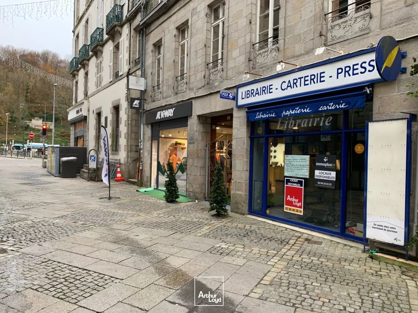 LOCAL COMMERCCIAL A LOUER CENTRE HISTORIQUE DE QUIMPER
