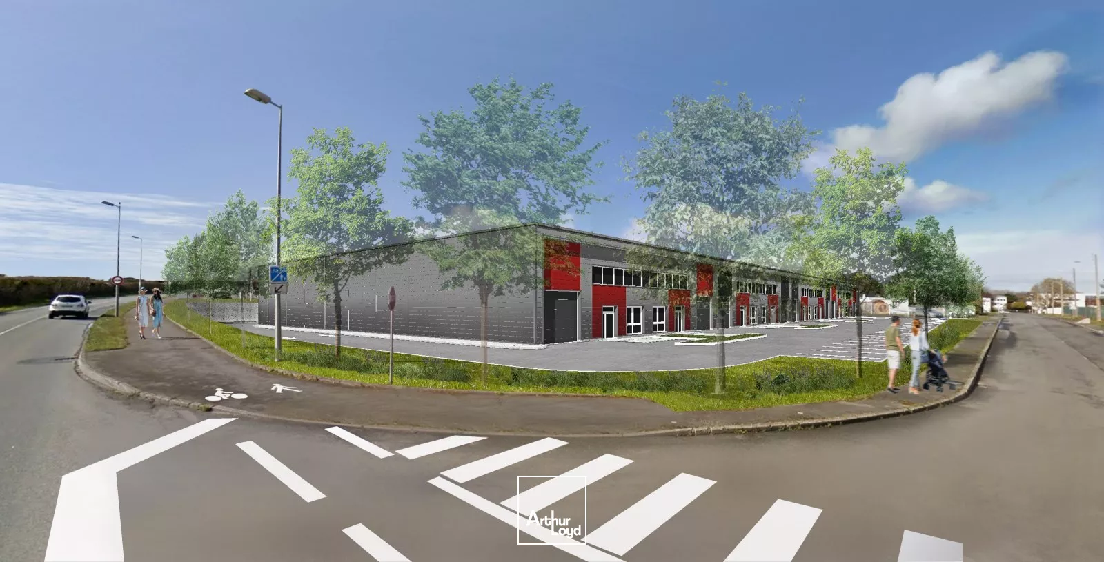 PROGRAMME NEUF ACTIVITES A LOUER- PARC D'ACTIVITES PEGASE LANNION 