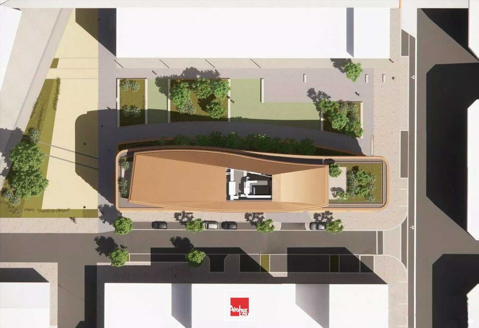 SUPERBE LOCAL COMMERCIAL 258 M² A LOUER GRENOBLE BOUCHAYER TERRASSE