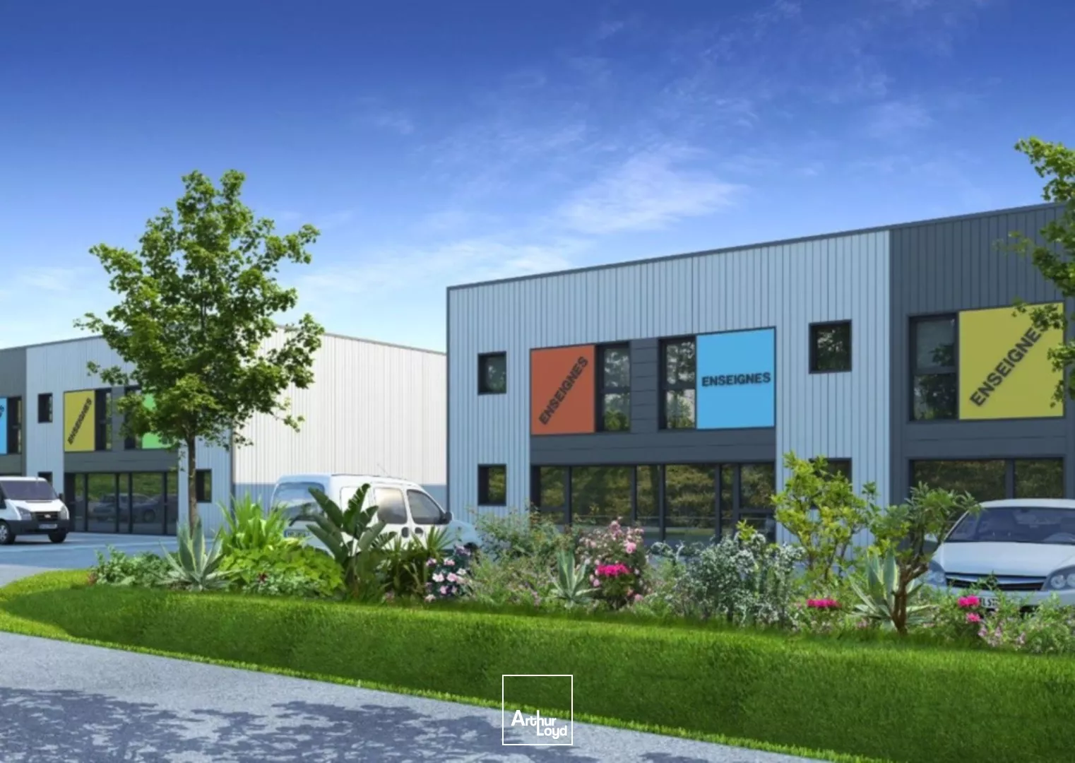 LOCAL D ACTIVITE A LOUER GUERANDE VILLEJAMES 160M2