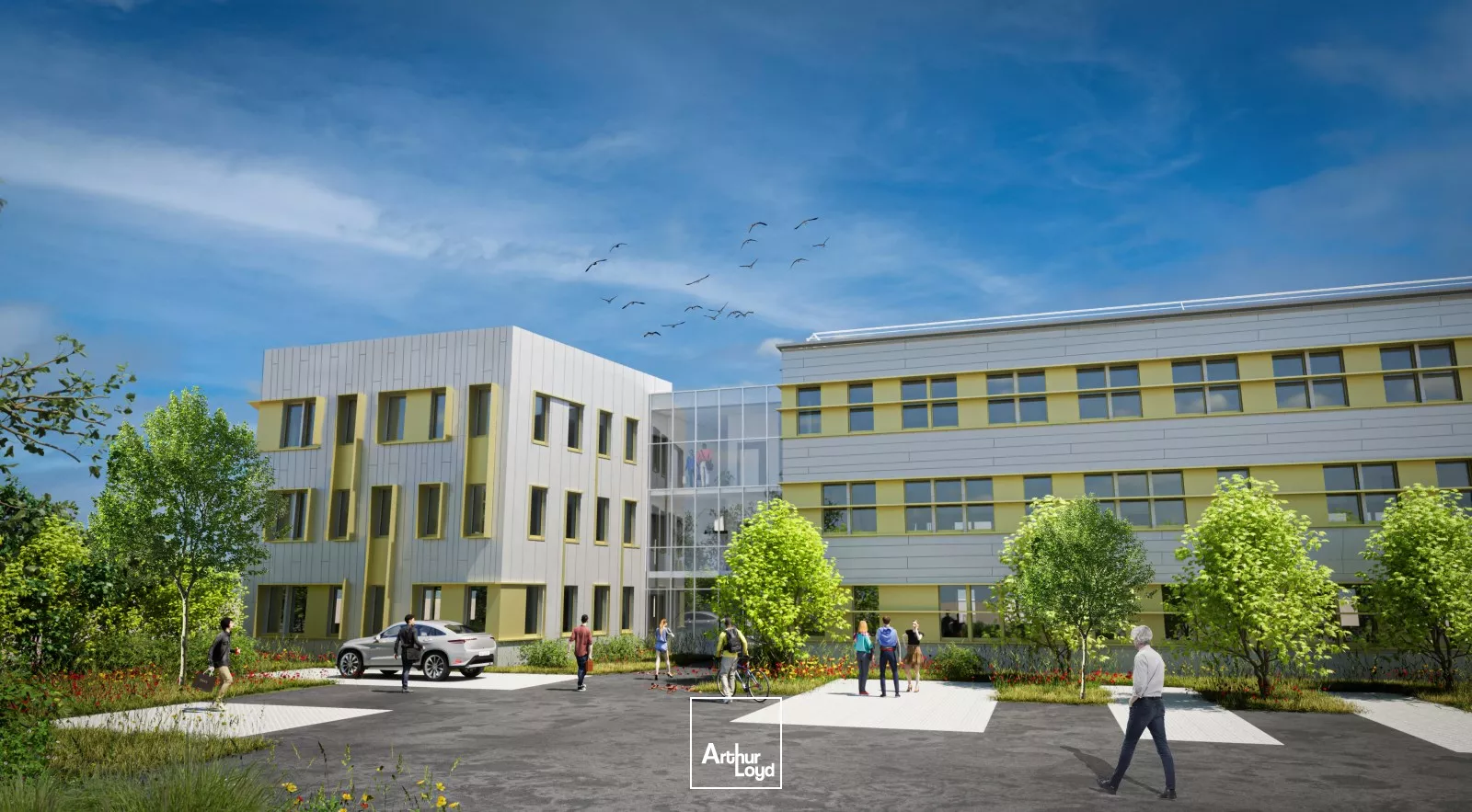 BUREAUX NEUFS A VENDRE A LOUER - CARQUEFOU - 2680 M2