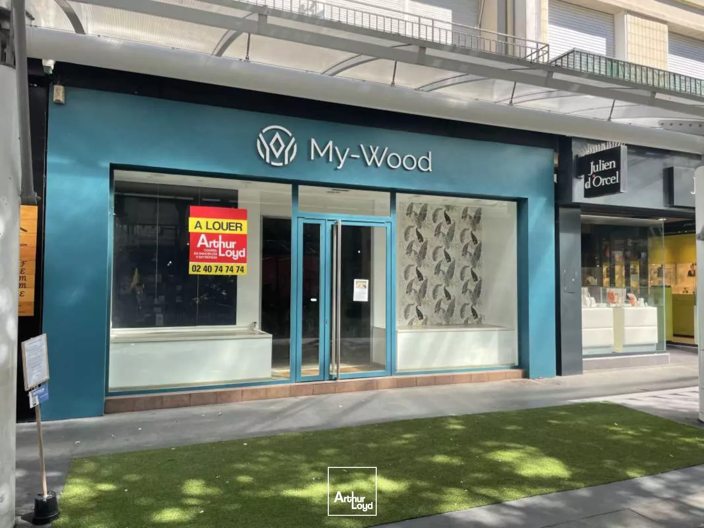 LOCATION - LOCAL COMMERCIAL - SAINT NAZAIRE CENTRE - 125 m2