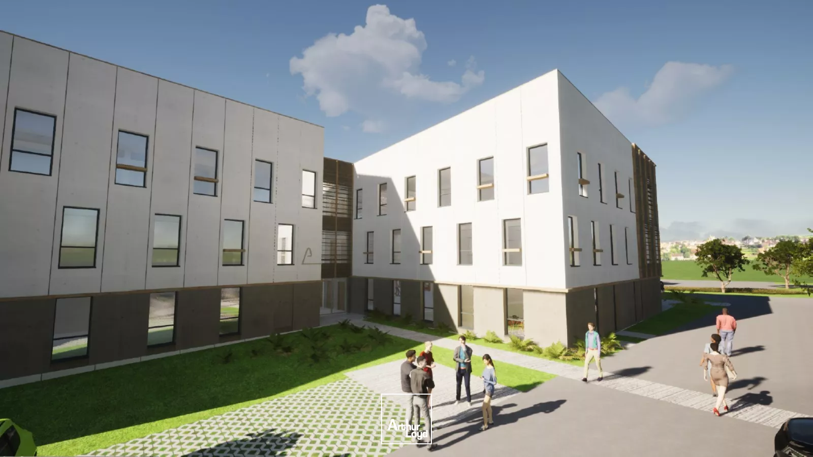 BUREAUX - 250 M2 - 500 M2 - PORNIC - A VENDRE