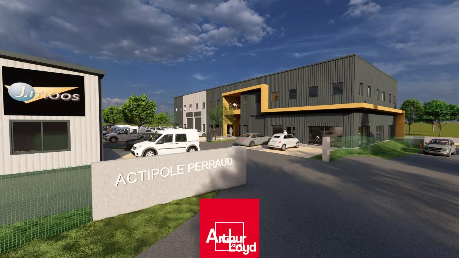 Local d'activité - Showroom neuf à vendre à l'entrée de TARARE.