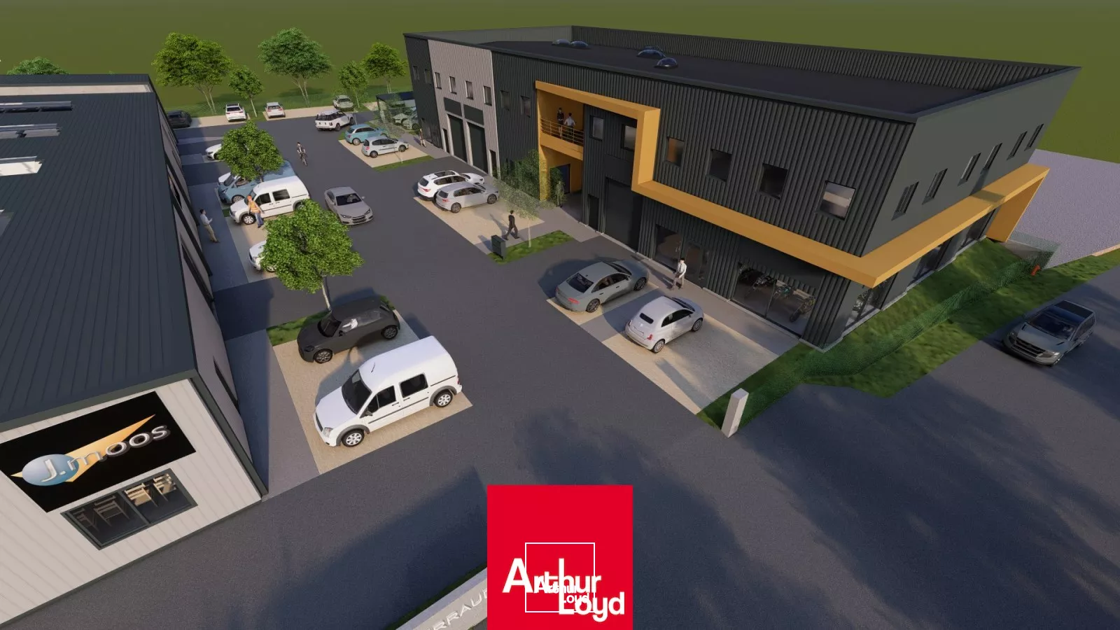 Local d'activité - Showroom neuf à vendre à l'entrée de TARARE.