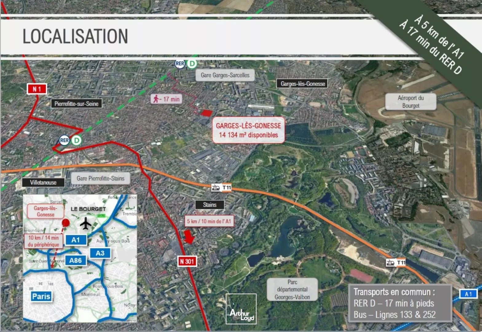 Entrepôts logistiques à louer dès 2 583 m² - Grand Paris, proximité Roissy CDG