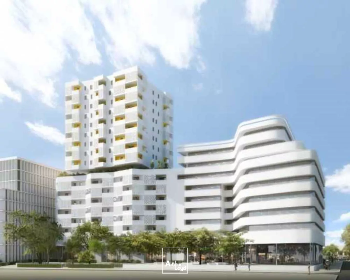 Bureaux de standing neufs à louer en ZFU - 13015 Marseille