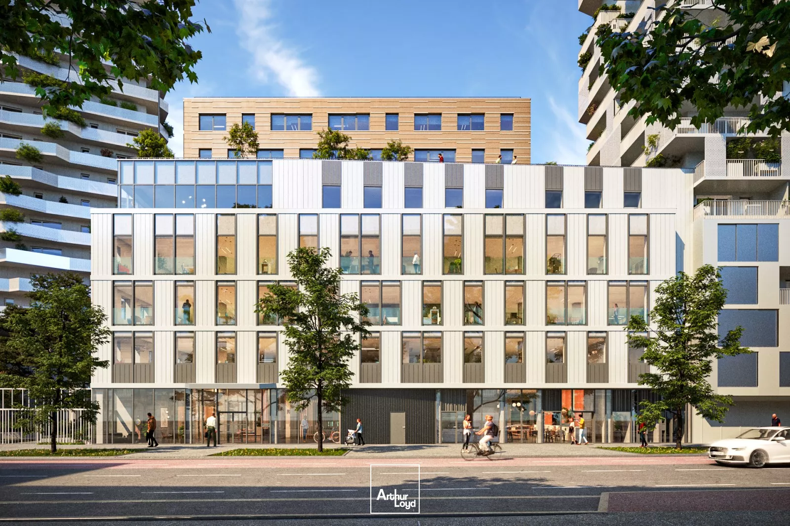 2 CELLULES COMMERCIALES À LOUER / RDC AGORA BUSINESS À LILLE CENTRE