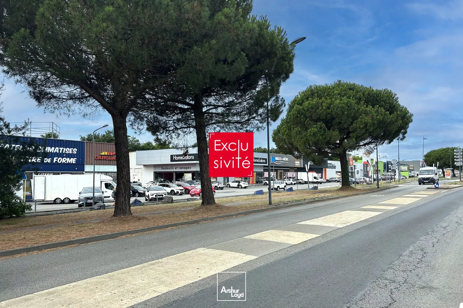 Local commercial emplacement n°1 Route de Vannes Nantes Orvault.