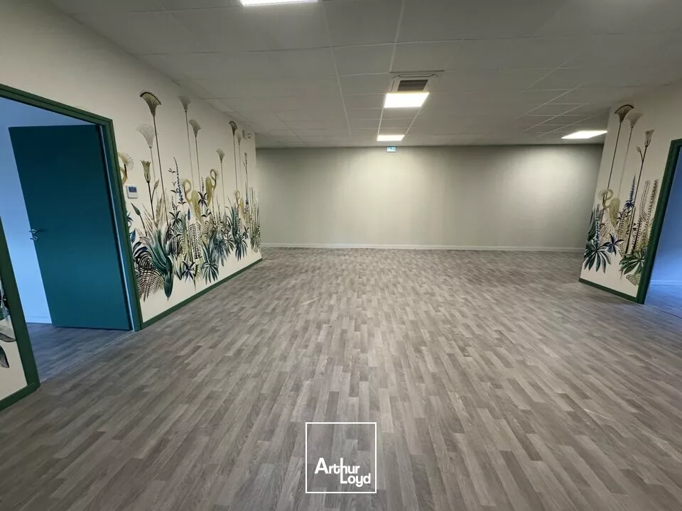 TOURS NORD AVEC VISIBILITE AVENUE DU DANEMARK - A LOUER BUREAUX 200 M² PARKING FACILE