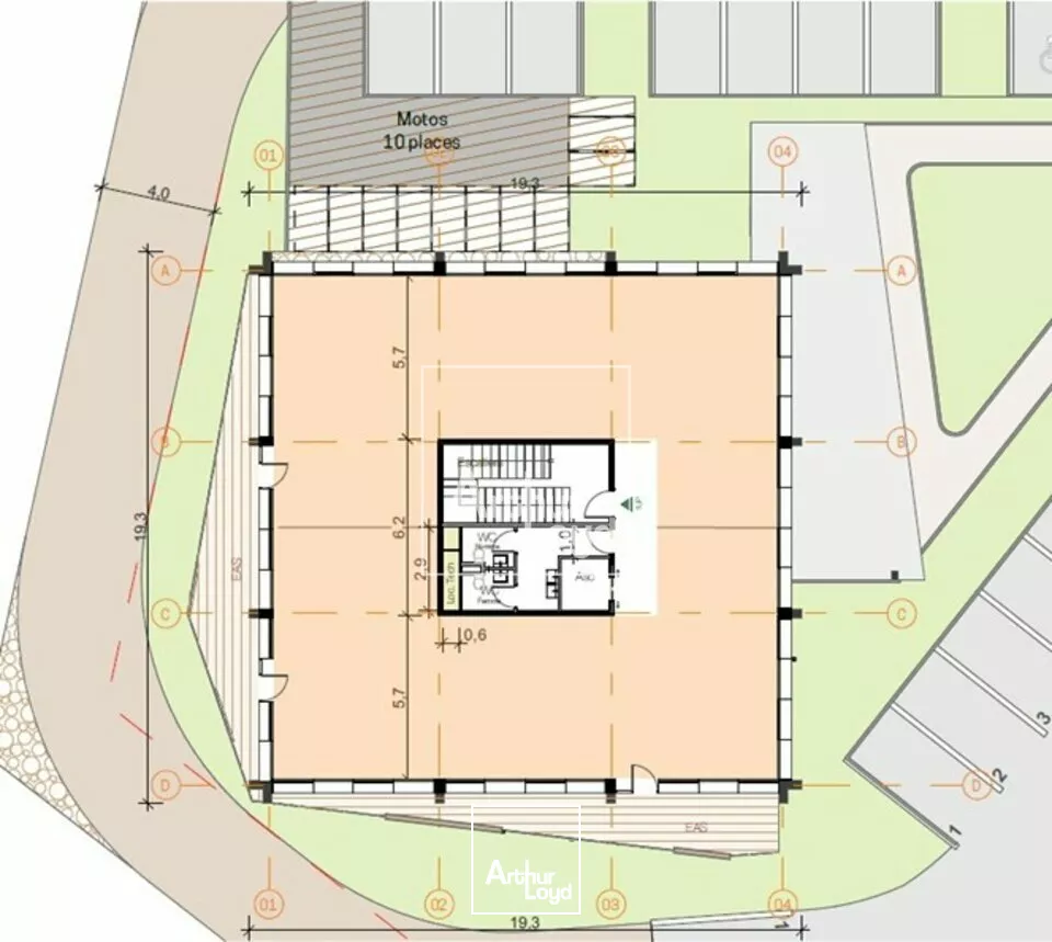 Bureaux neufs à vendre - EVRY