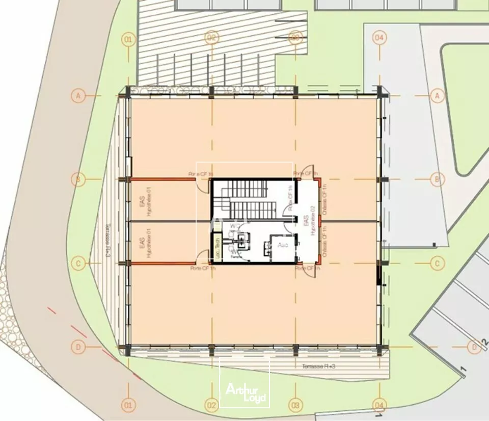 Bureaux neufs à vendre - EVRY