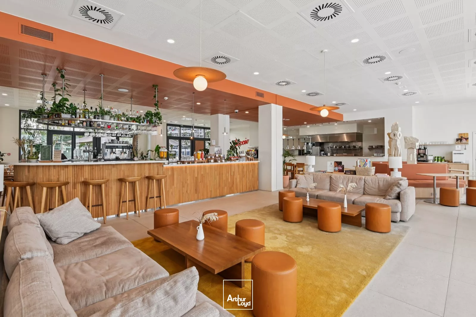 Immeuble neuf TRIBU - Bureaux à louer - Paris 19 - RER E - Tram