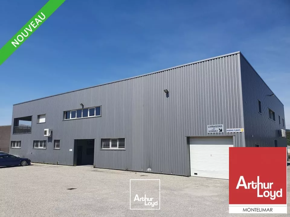 MONTÉLIMAR SUD - MALATAVERNE - A VENDRE - BÂTIMENT INDÉPENDANT D'ENVIRON 1150 M2