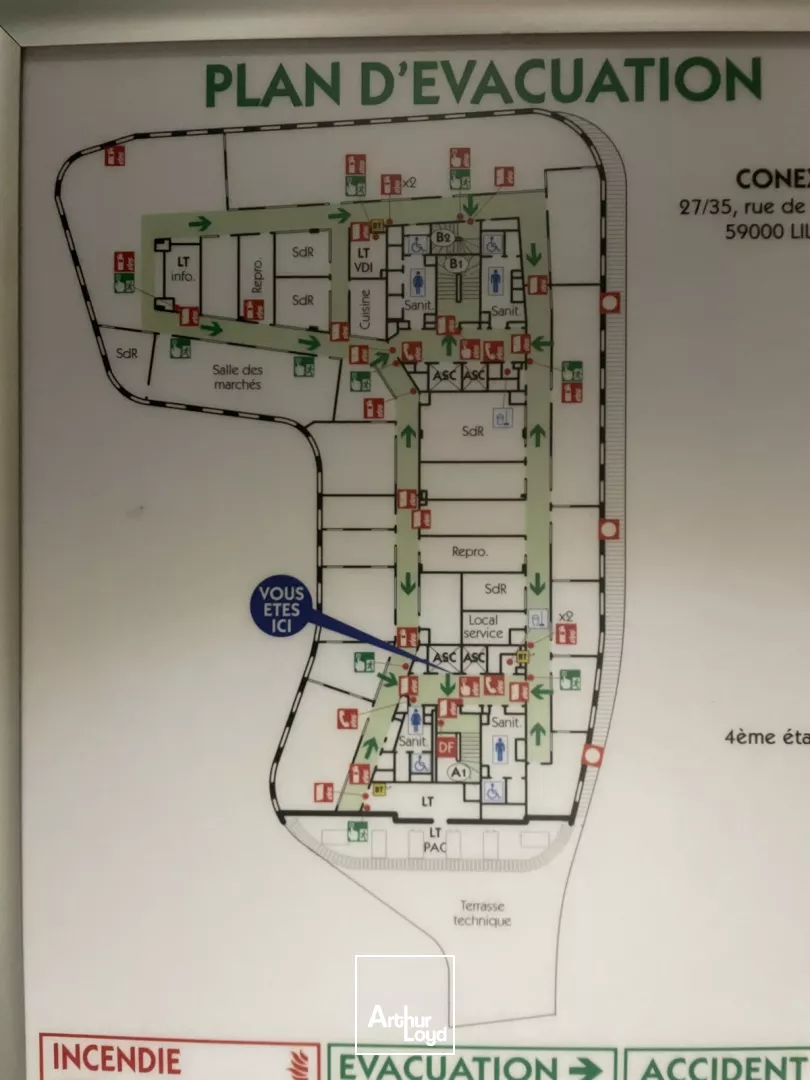 Bureaux à louer au pied de la Gare Lille Flandres - Emplacement stratégique et prestations premium