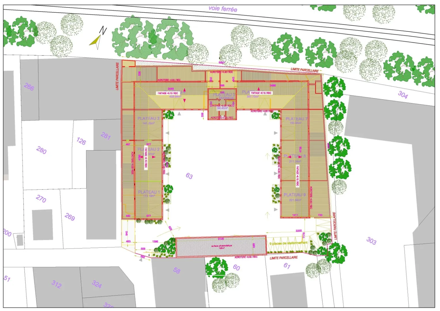 LOCAUX D'ACTIVITES A LOUER - PLUSIEURS LOTS DISPONIBLES AVEC QUELQUES SURFACES DE BUREAUX