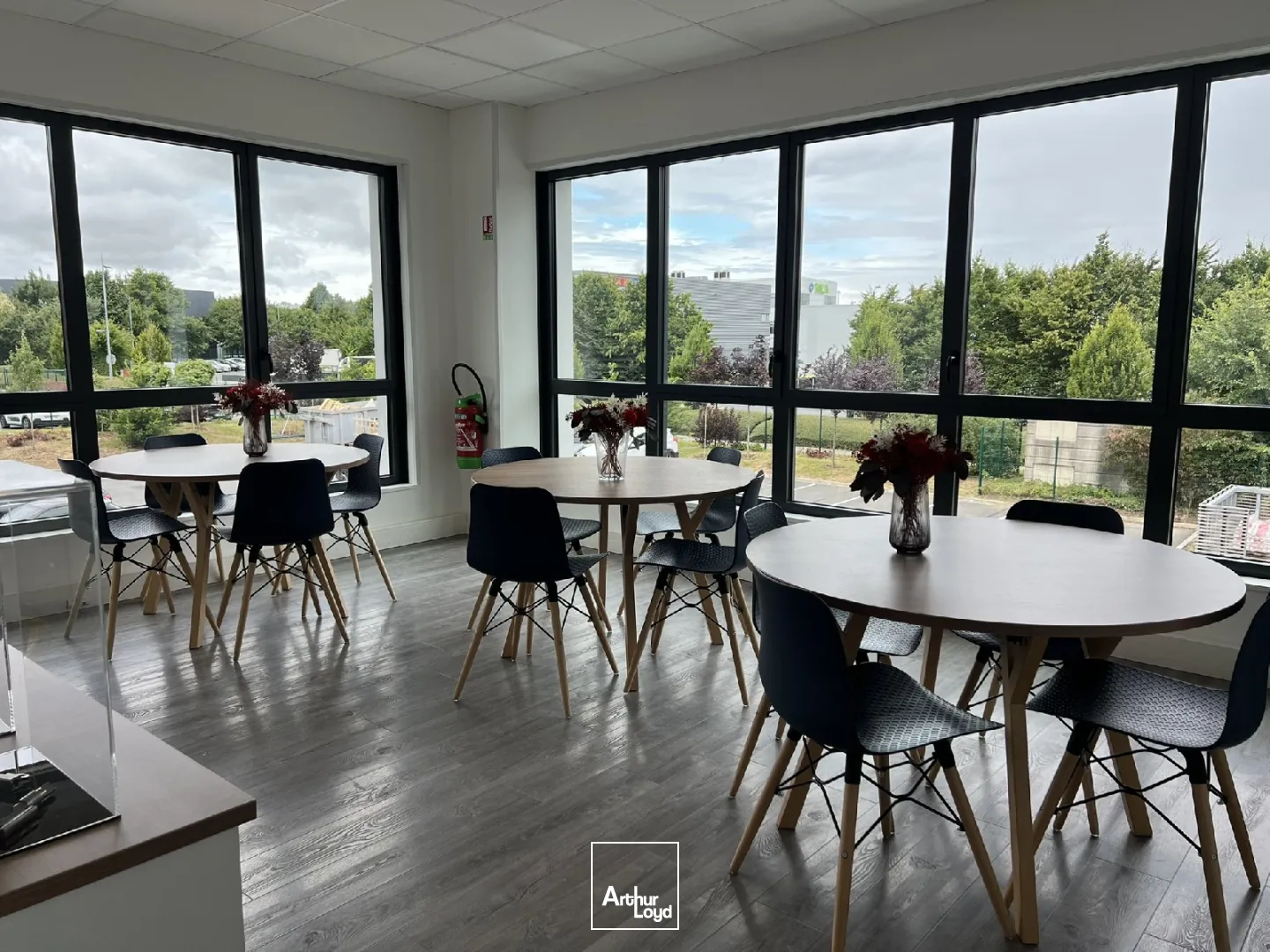 Disponible à la location : Plateforme industrielle moderne 1313 m² - Zone d'activités Roissy CDG - Emplacement privilégié - 1 accès à quai et 1 porte plain pied