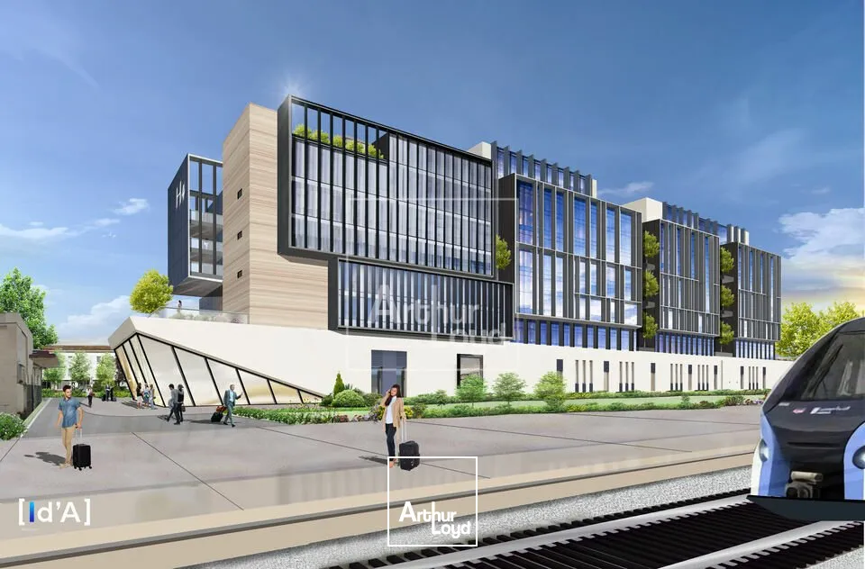 Bureaux à construire - GARE DE MELUN