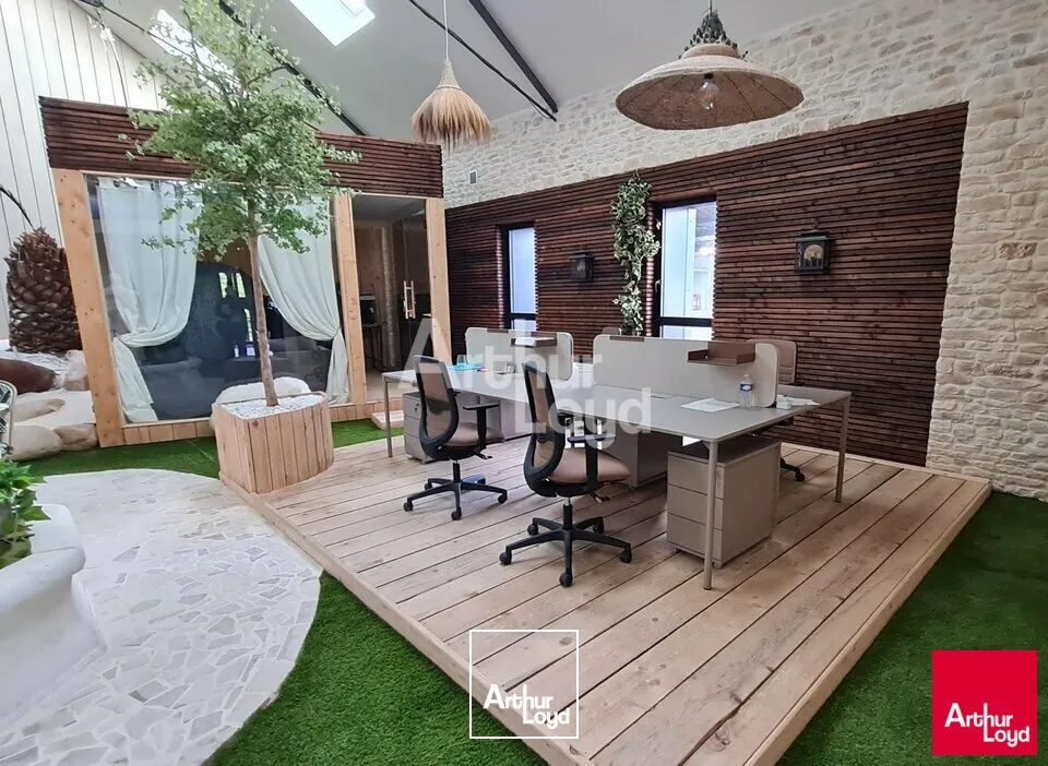 CHATEAUROUX - DEOLS - ESPACE D'ACTIVITE et DE BUREAUX 490 m² - 2186