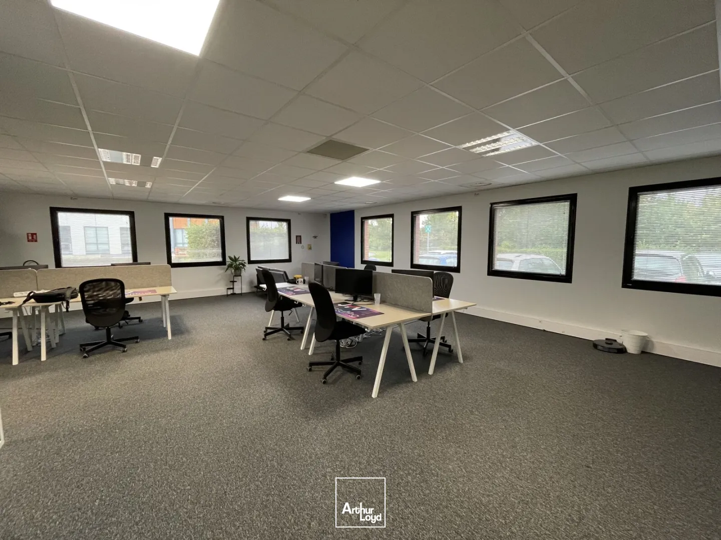 Parc Europe - Bureaux lumineux à louer - 190 m² fonctionnels avec parkings à Marcq-en-Baroeul