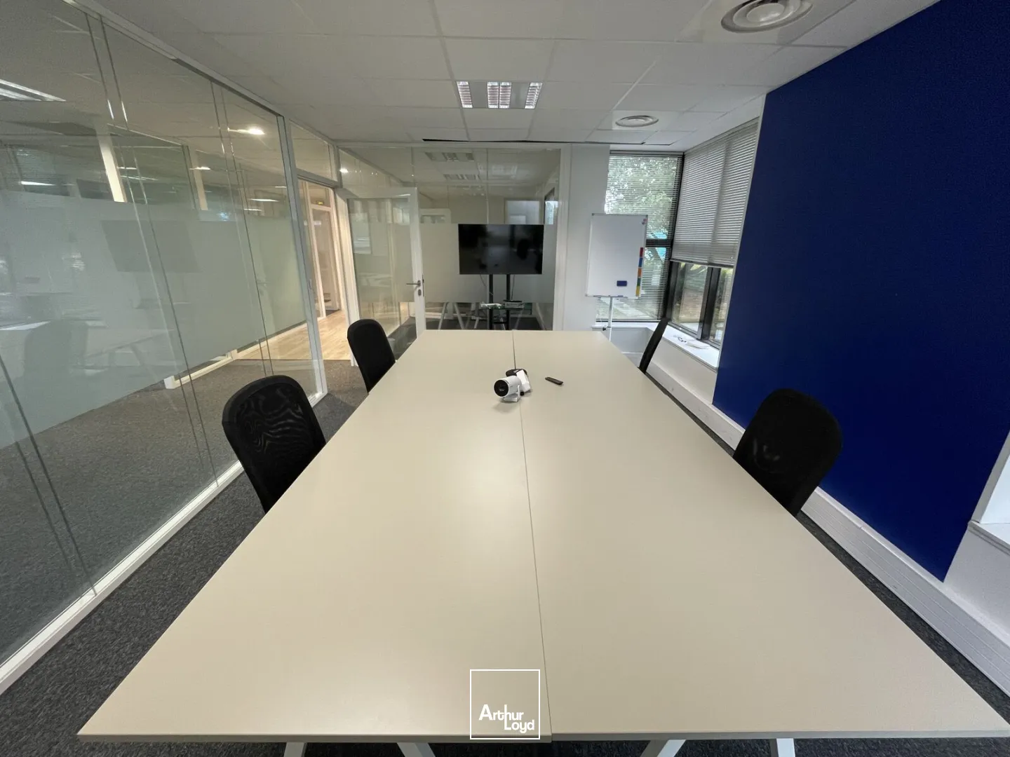 Parc Europe - Bureaux lumineux à louer - 190 m² fonctionnels avec parkings à Marcq-en-Baroeul