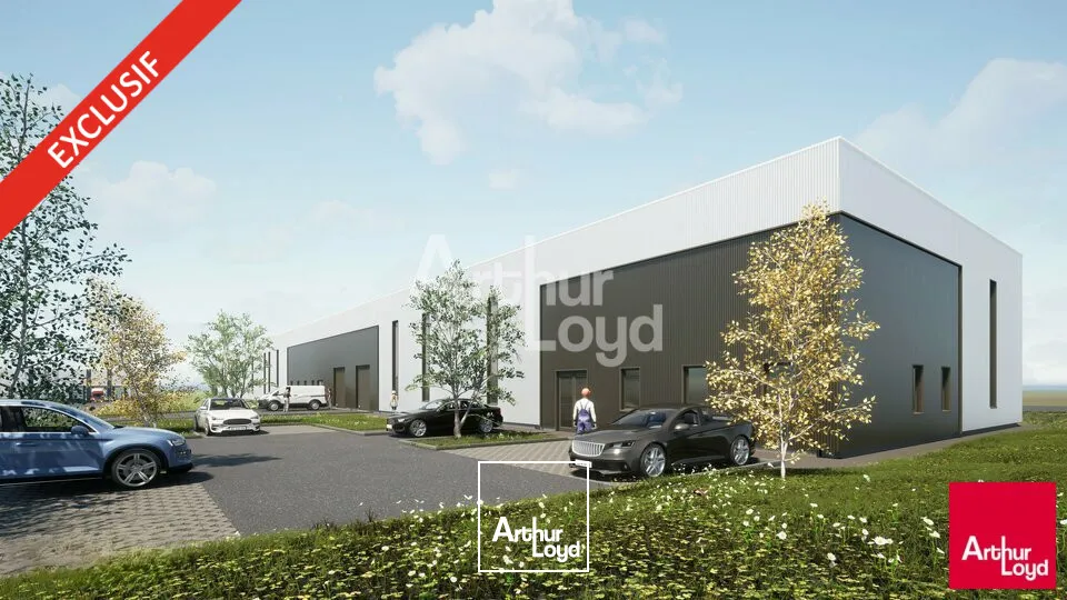 BOURGBARRE - CELLULES D'ACTIVITES A VENDRE - 2 276 M² DIVISIBLE