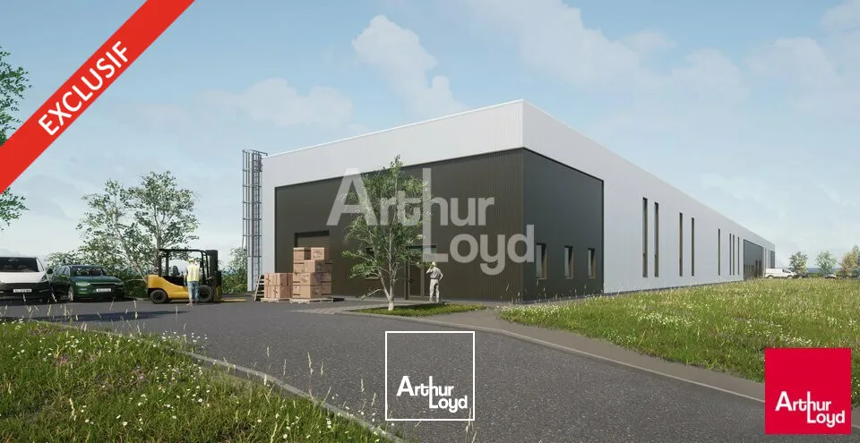 BOURGBARRE - CELLULES D'ACTIVITES A VENDRE - 2 276 M² DIVISIBLE