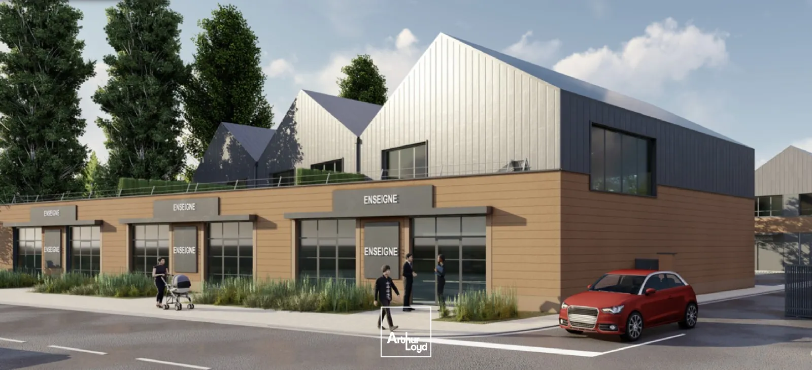 A VENDRE - LOCAL D'ACTIVITE - PROGRAMME NEUF LAMORLAYE