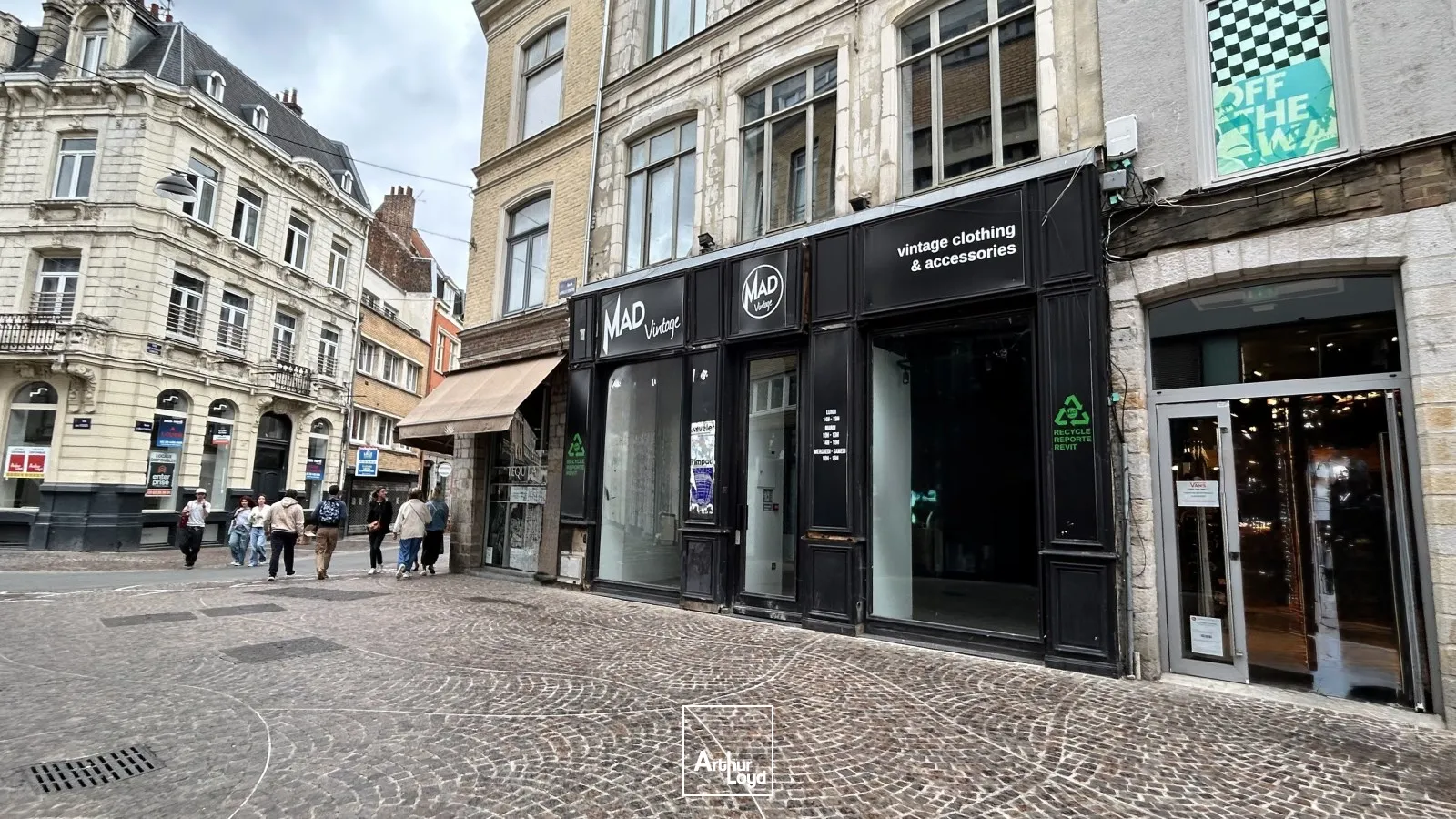 Location local commercial Lille Centre - 550 m² lumineux et accessible