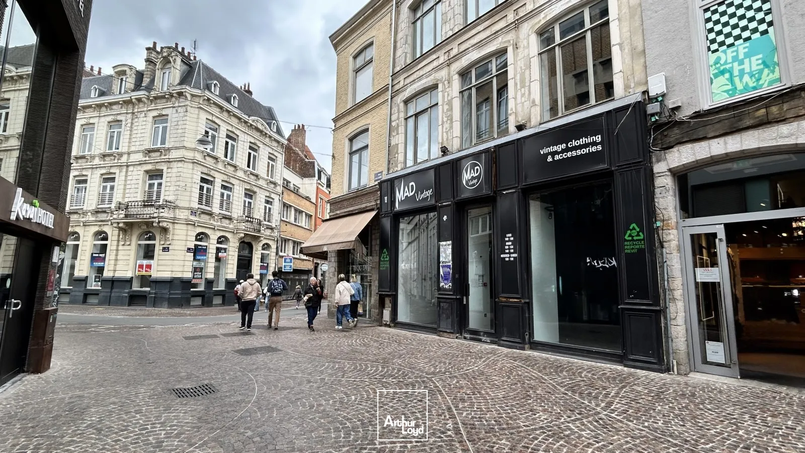 Location local commercial Lille Centre - 550 m² lumineux et accessible