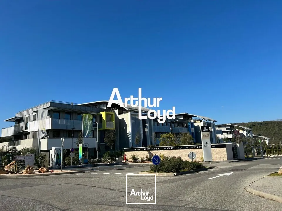 Location bureaux neufs 349 m² Sophia Antipolis