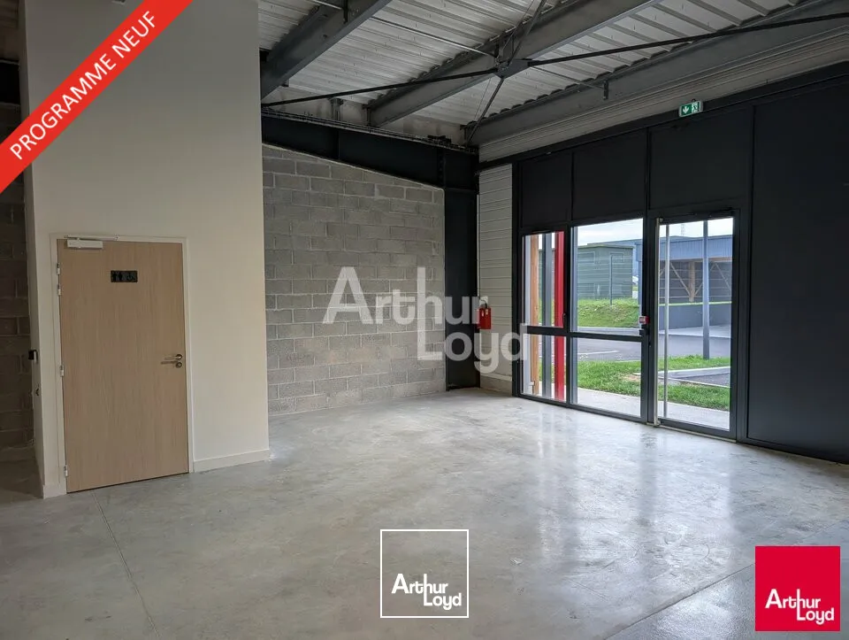 MORDELLES - LOCAL D'ACTIVITE A LOUER - 240 M²