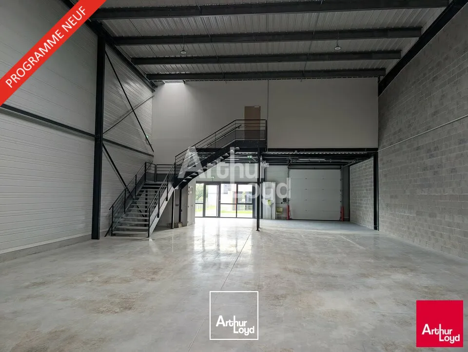 MORDELLES - LOCAL D'ACTIVITE A LOUER - 370 M²