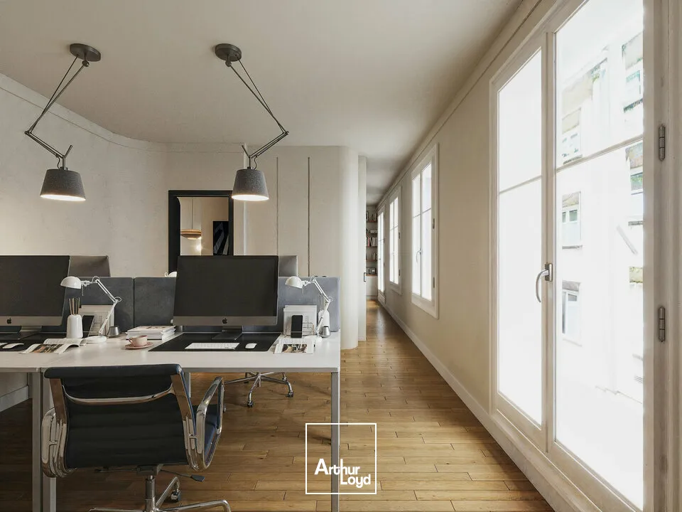 TOURS HYPER CENTRE BUREAUX A LOUER 82 M² RARE OPPORTUNITE NEUF