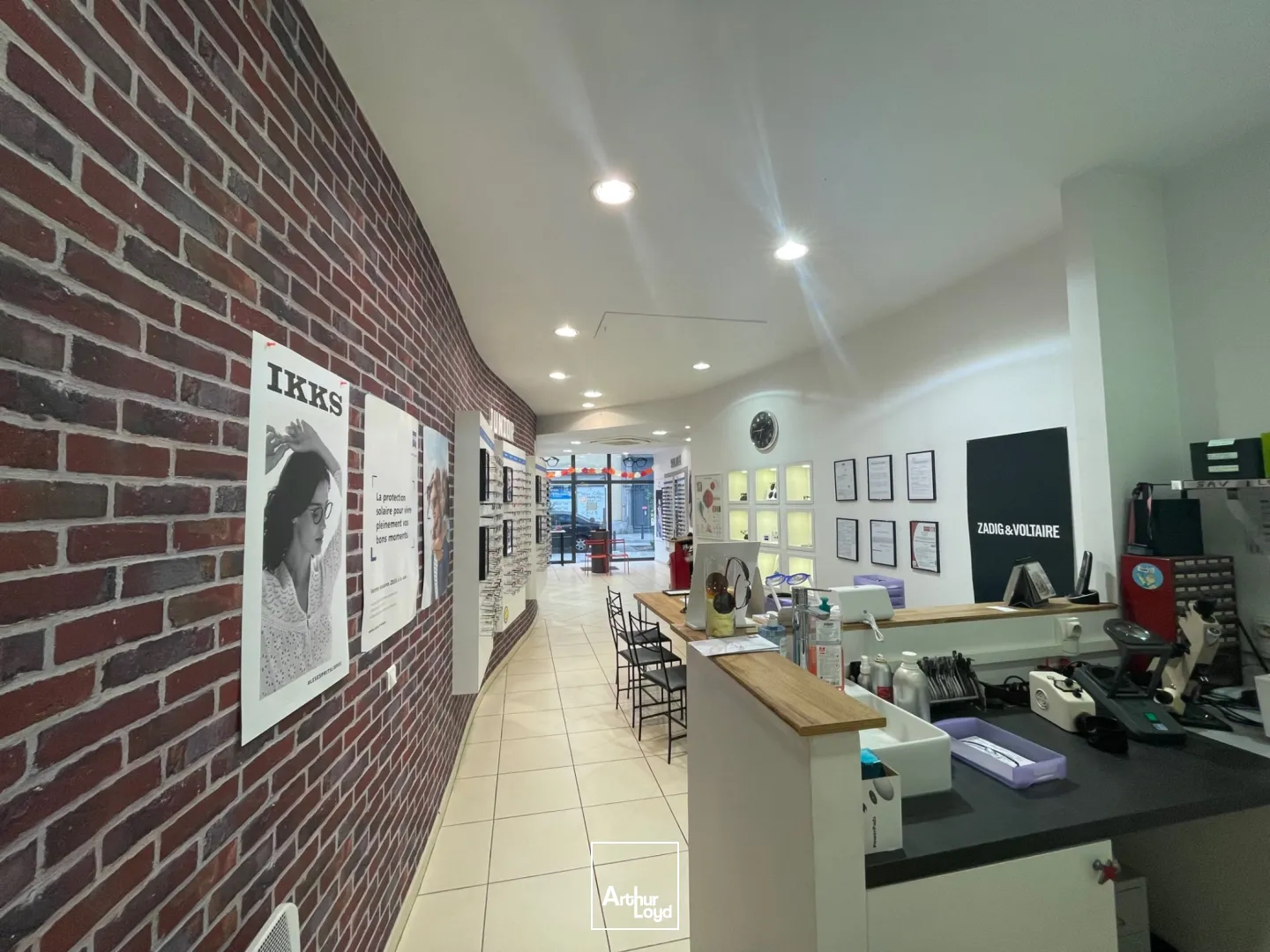 Local commercial à louer ou à vendre Roubaix - 160 m² sur axe passant à fort flux