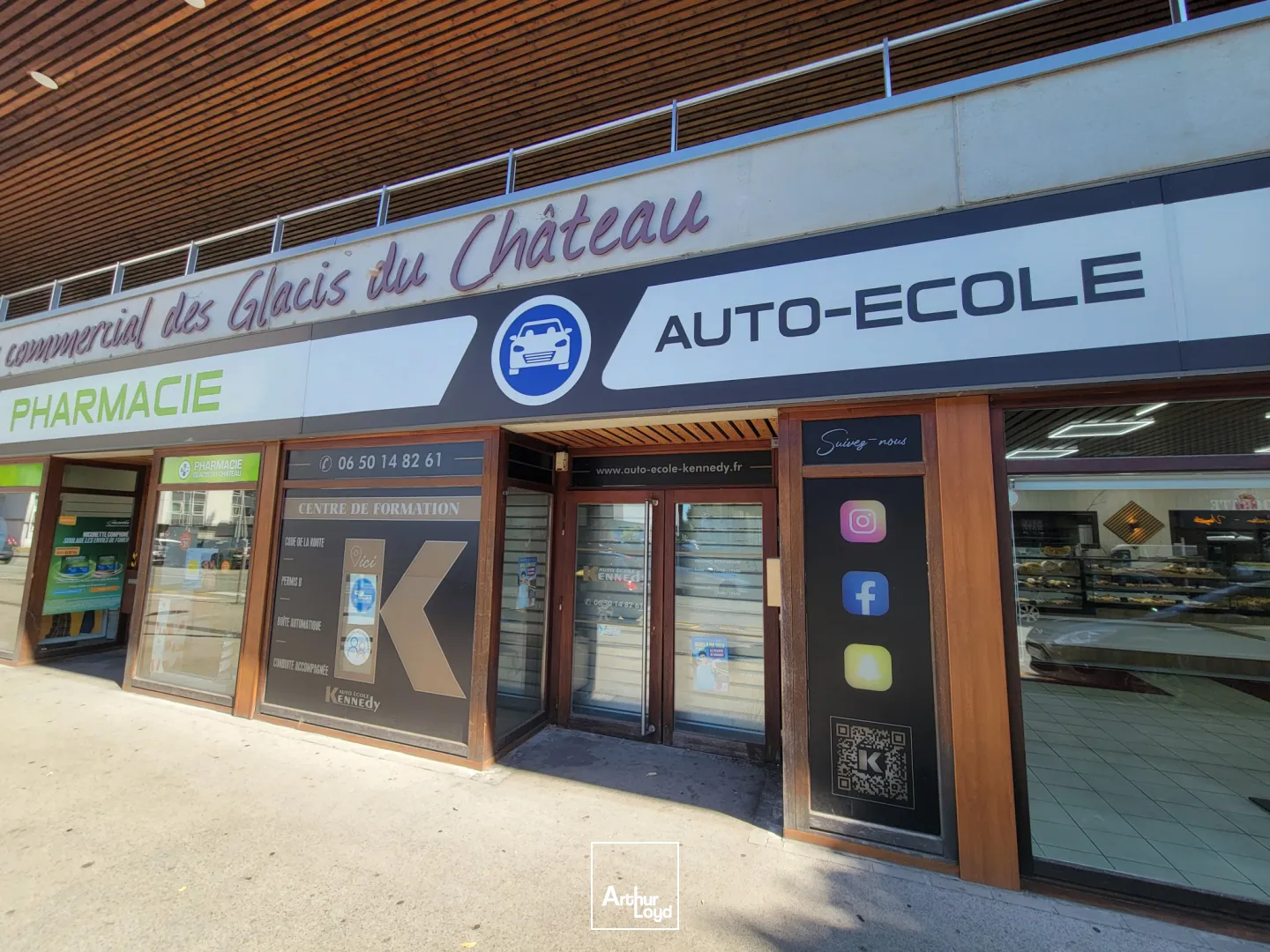 Local à louer au centre commercial des Glacis à Belfort