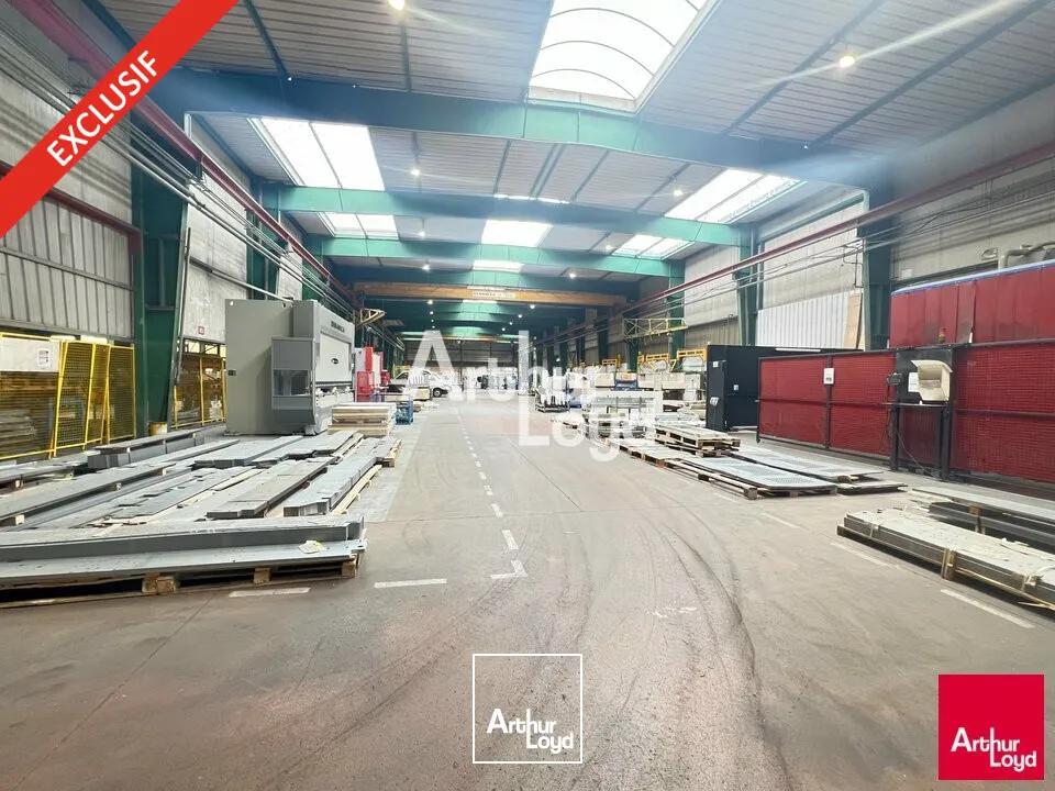BREAL SOUS MONTFORT - LOCAL D'ACTIVITES A VENDRE - 7 320 M² DIVISIBLES