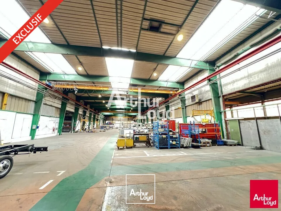 BREAL SOUS MONTFORT - LOCAL D'ACTIVITES A VENDRE - 7 320 M² DIVISIBLES