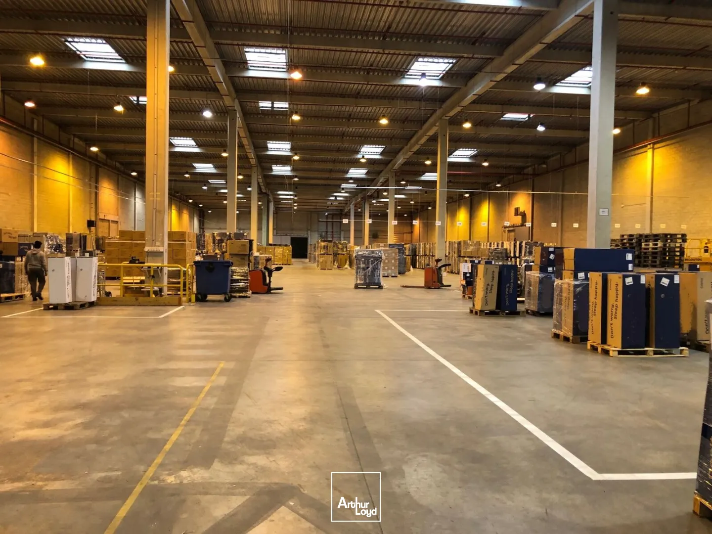 A louer locaux d'activité 13 393 m² divisibles au Bourget - Bâtiment indépendant avec 38 quais - logistique du dernier kilomètre