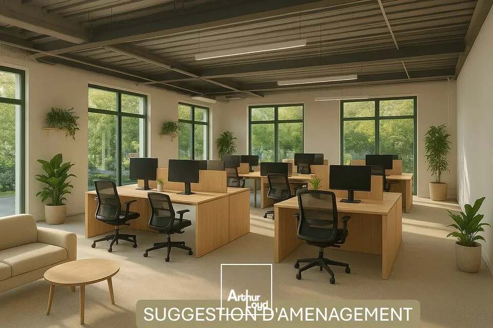 FONDETTES BUREAUX A LOUER 174 M² CONTEMPORAIN CLASSE ARCHITECTURE